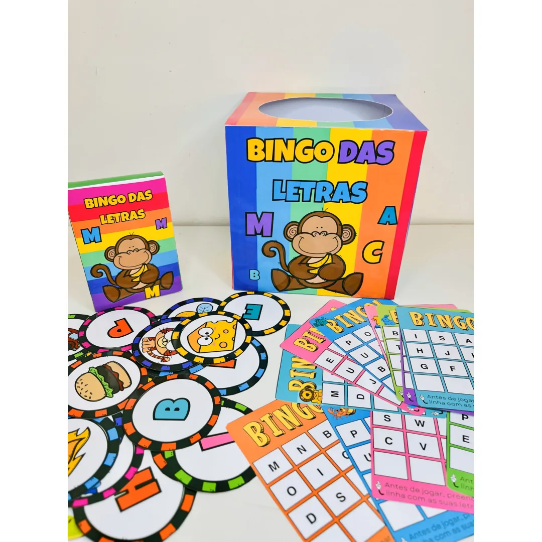 BINGO DAS LETRAS / BINGO DO ALFABETO