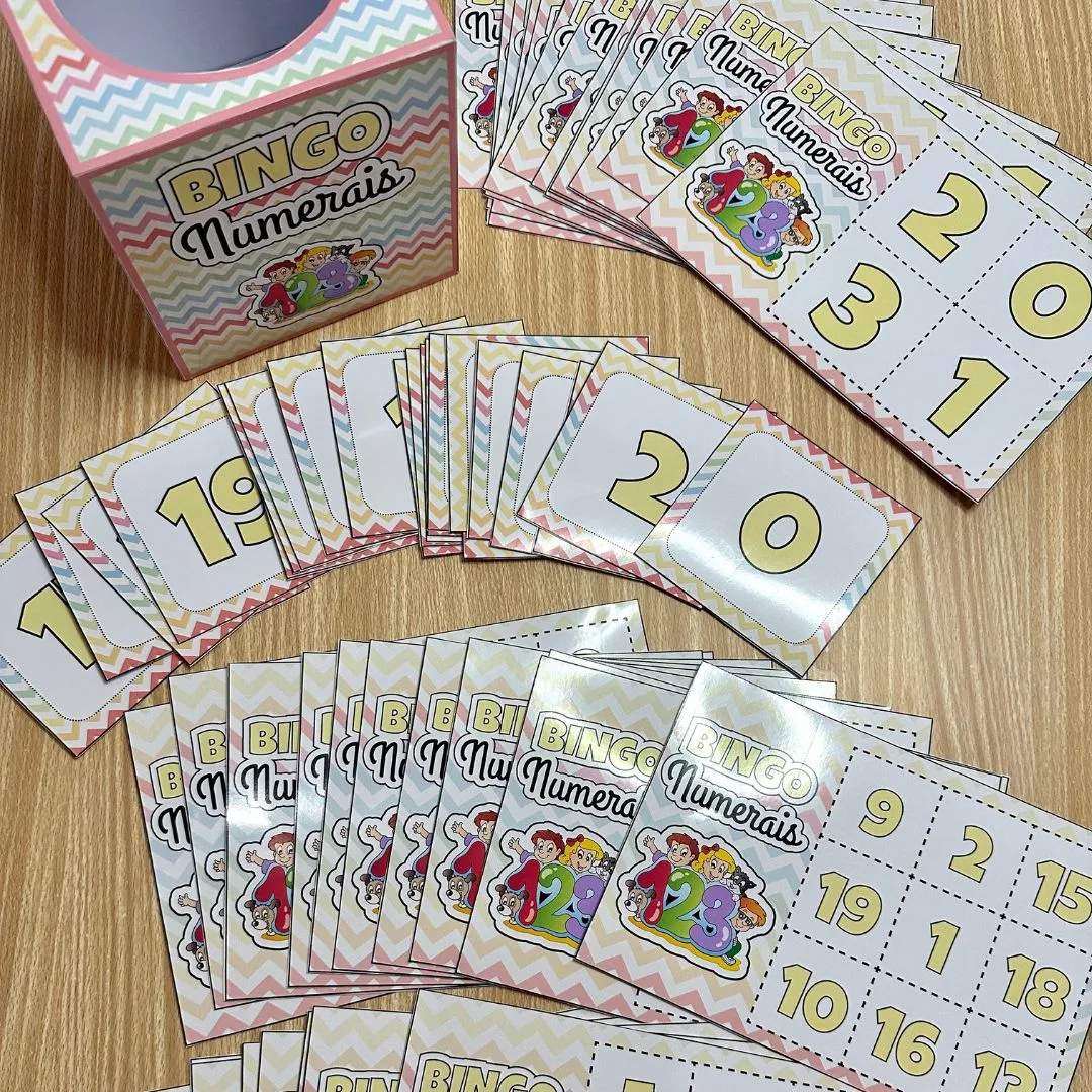 BINGO DOS NUMERAIS