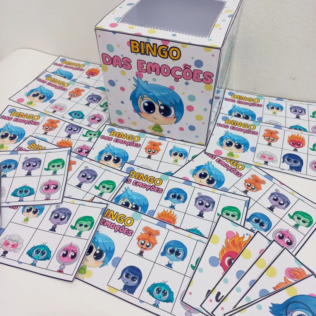 BINGO DS EMOÇÕES