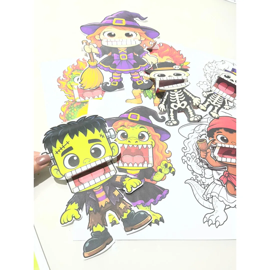 Boca Articulada — Halloween em PDF