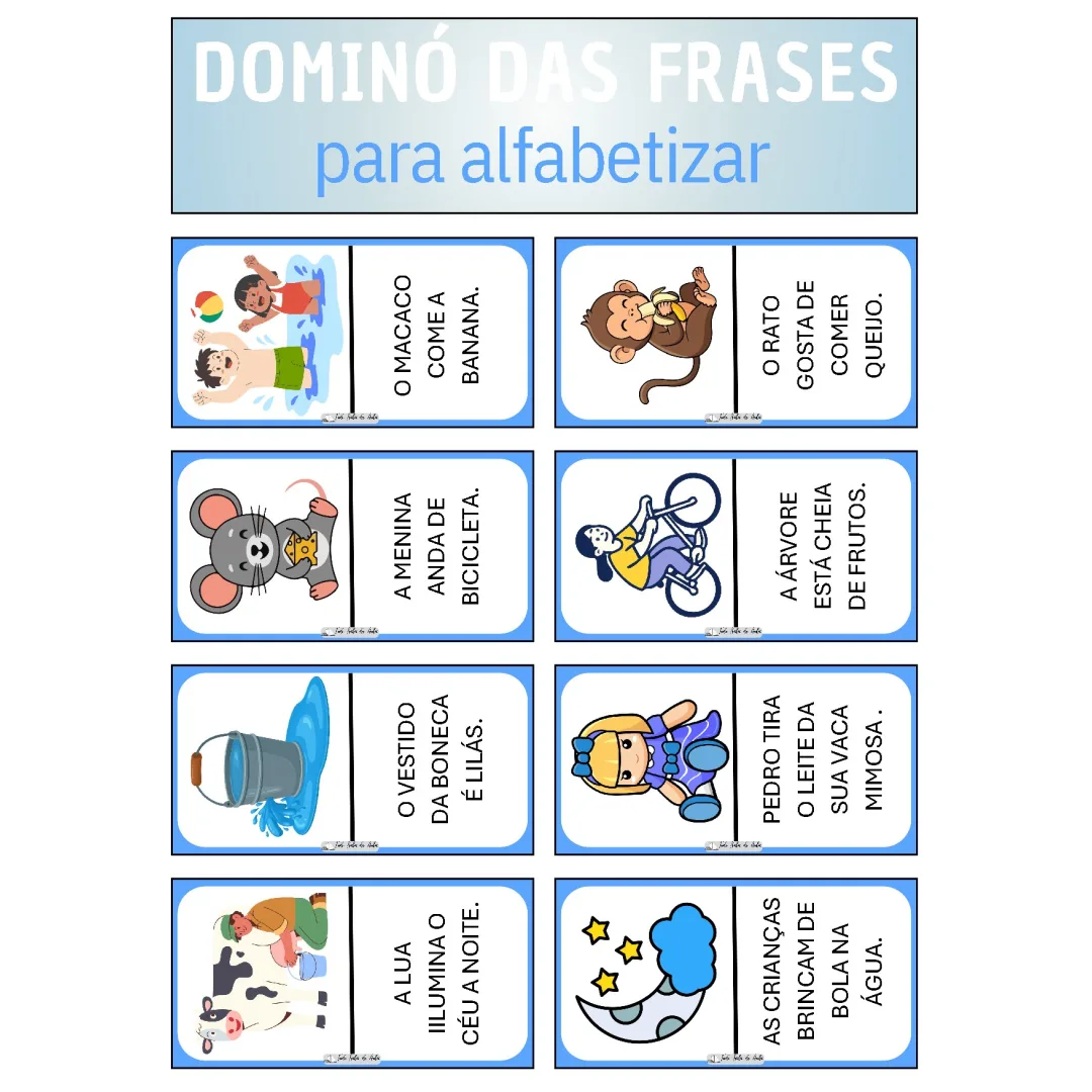 Dominó das frases 