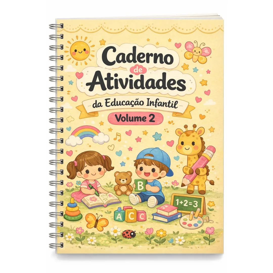 Caderno de Atividades da Educação Infantil Volume 2 em PDF
