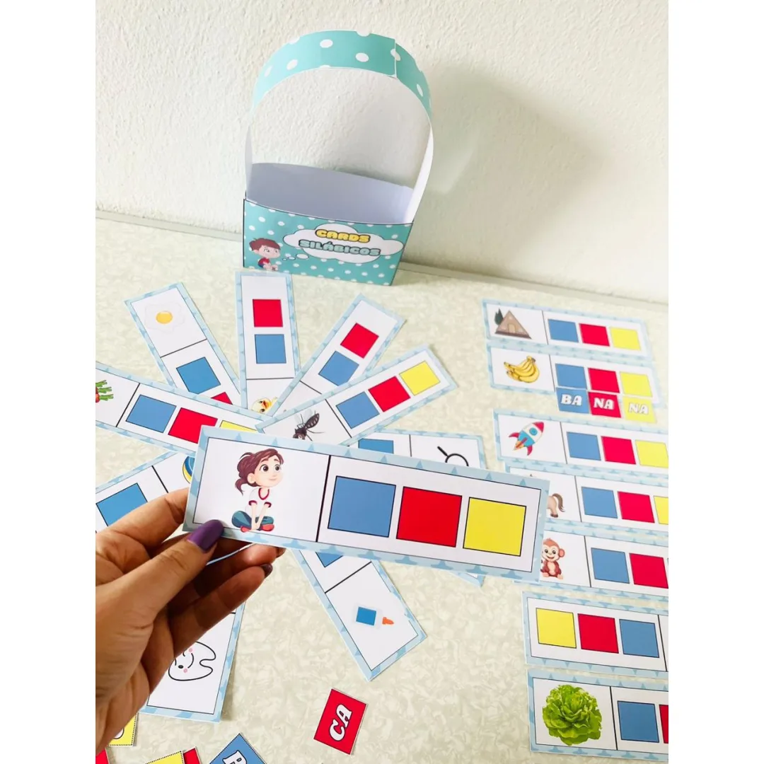 Jogo Pedagógico: Cards Silábicos - PDF