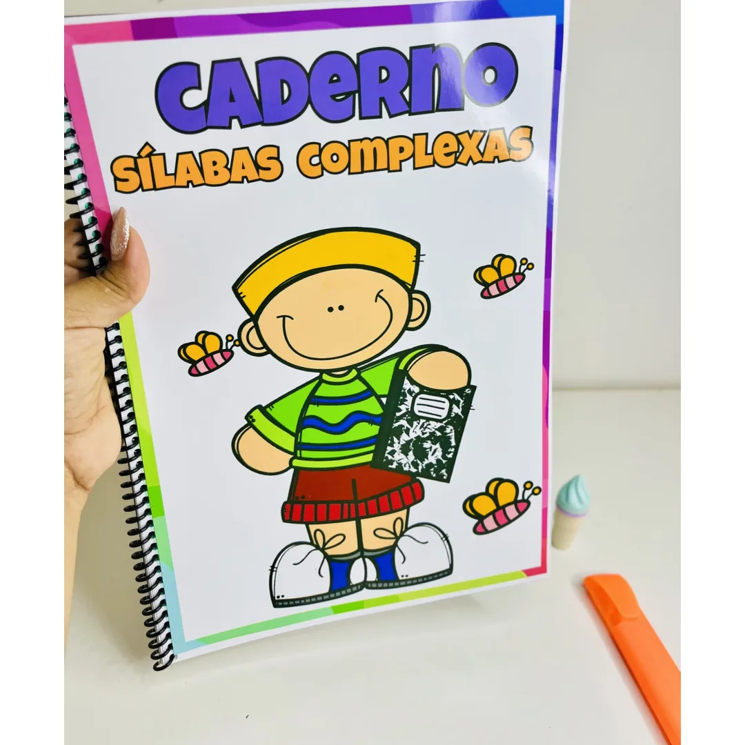 Caderno Sílabas Complexas 51 Pág. Para Ensino Fundamental em PDF