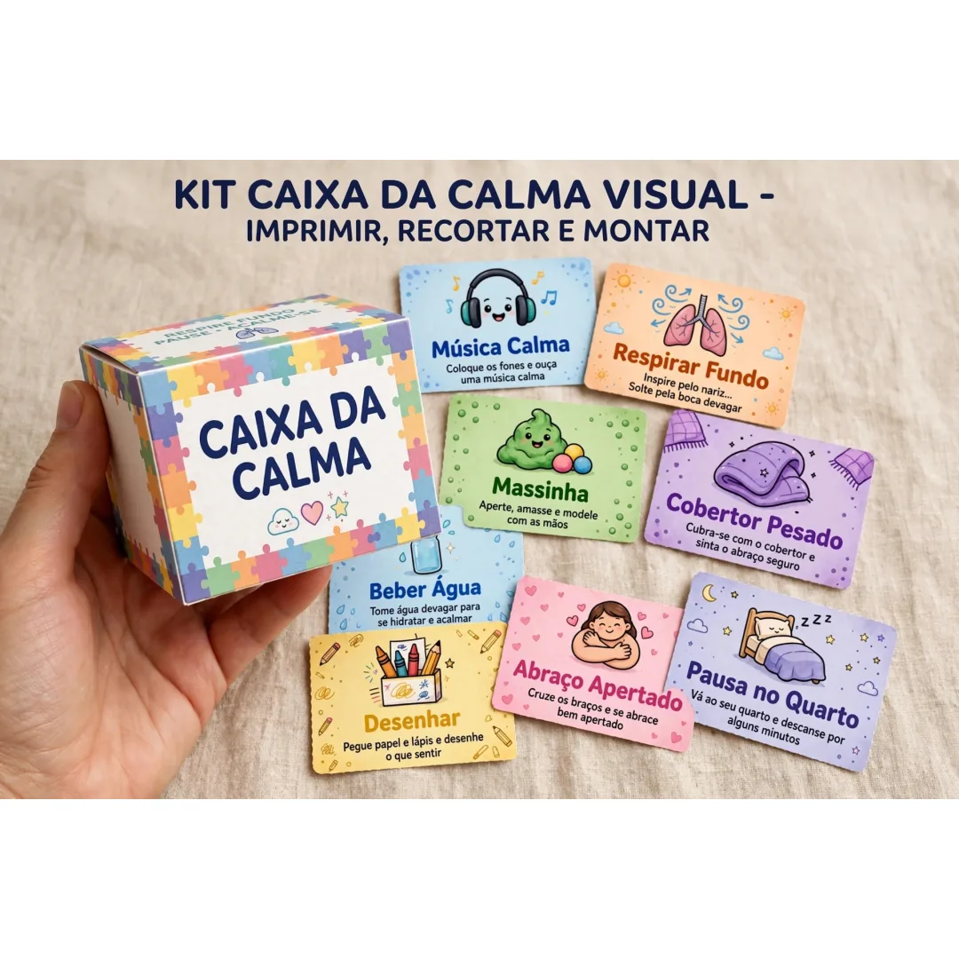 Caixa da Calma visual (autista) - PDF