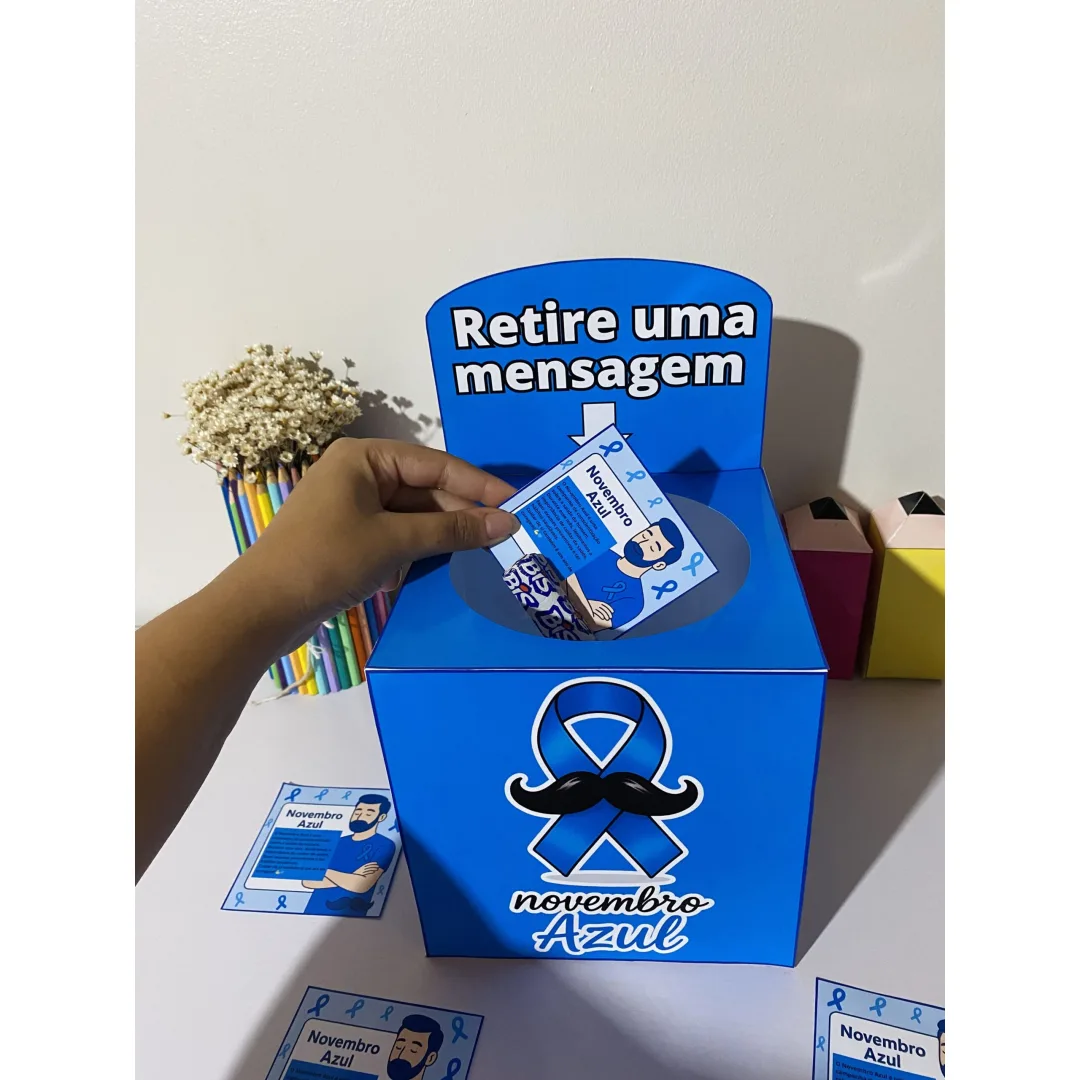CAIXA DE MENSGENS: NOVEMBRO AZUL