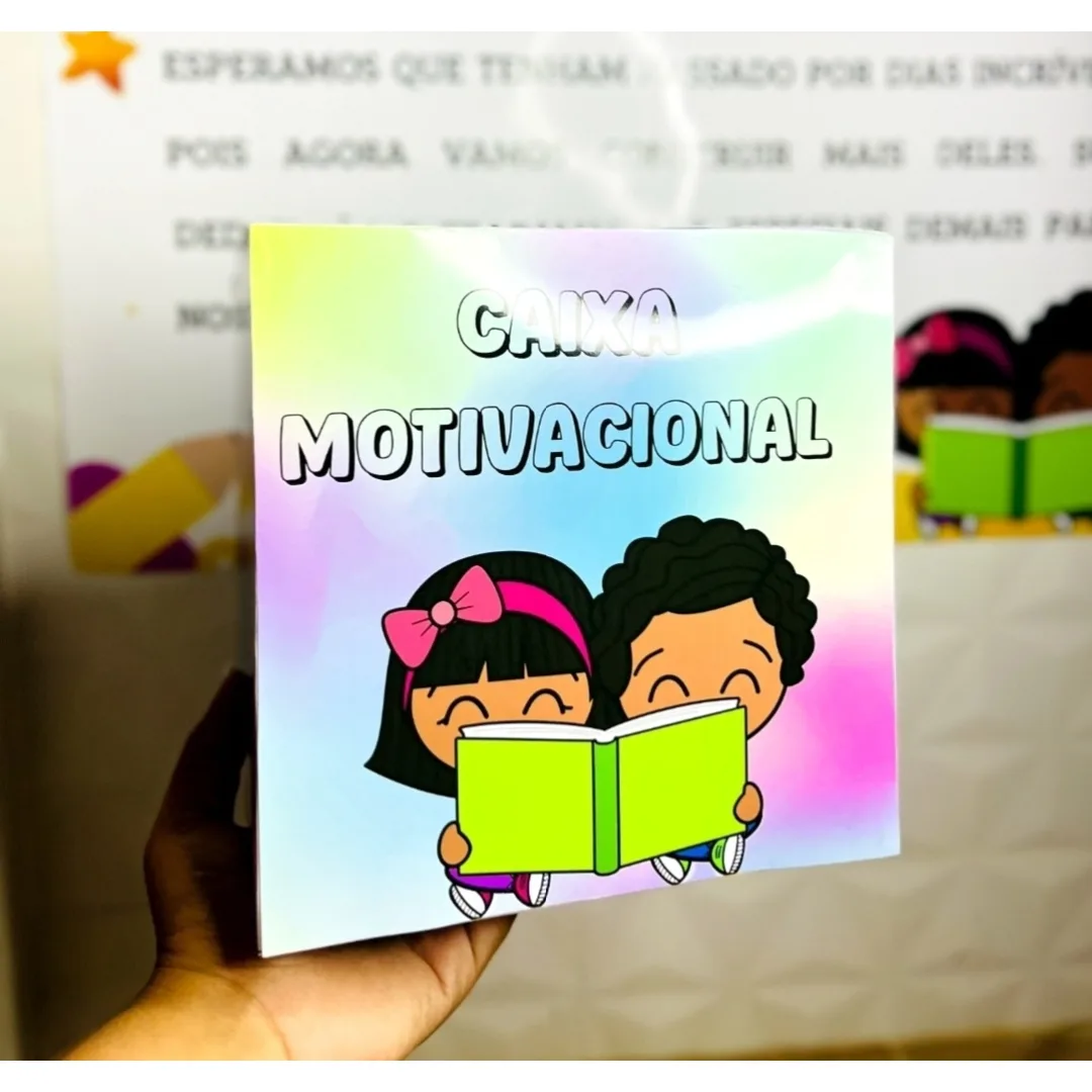 CAIXA MOTIVACIONAL: BOM RETORNO EQUIPE / VOLTA ÀS AULAS PROFESSORES