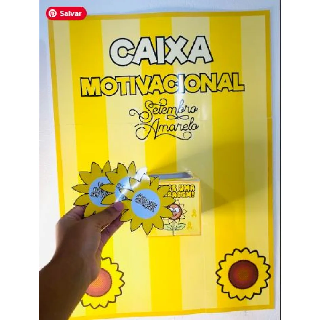 CAIXA MOTIVACIONAL: SETEMBRO AMARELO