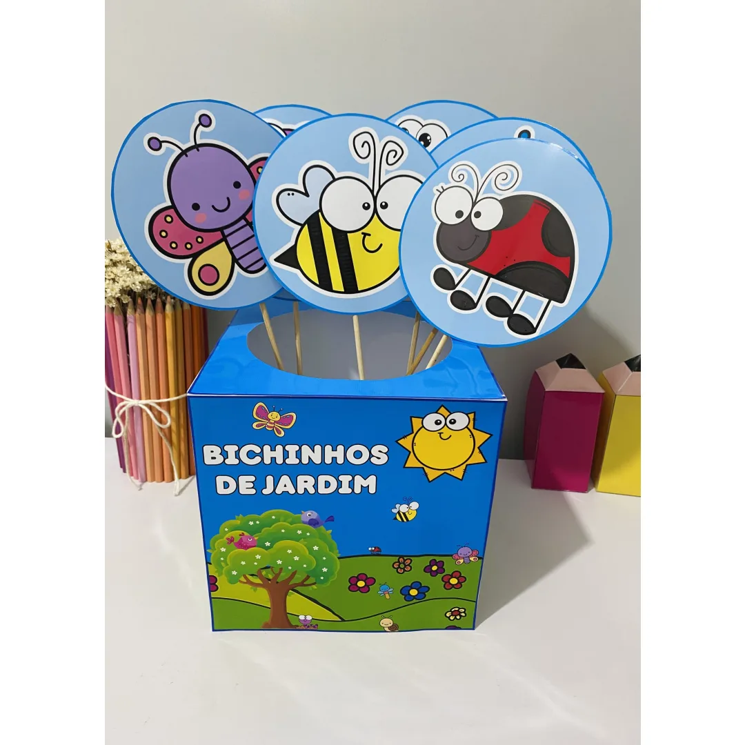 CAIXA PEDAGÓGICA: BICHINHOS DO JARDIM