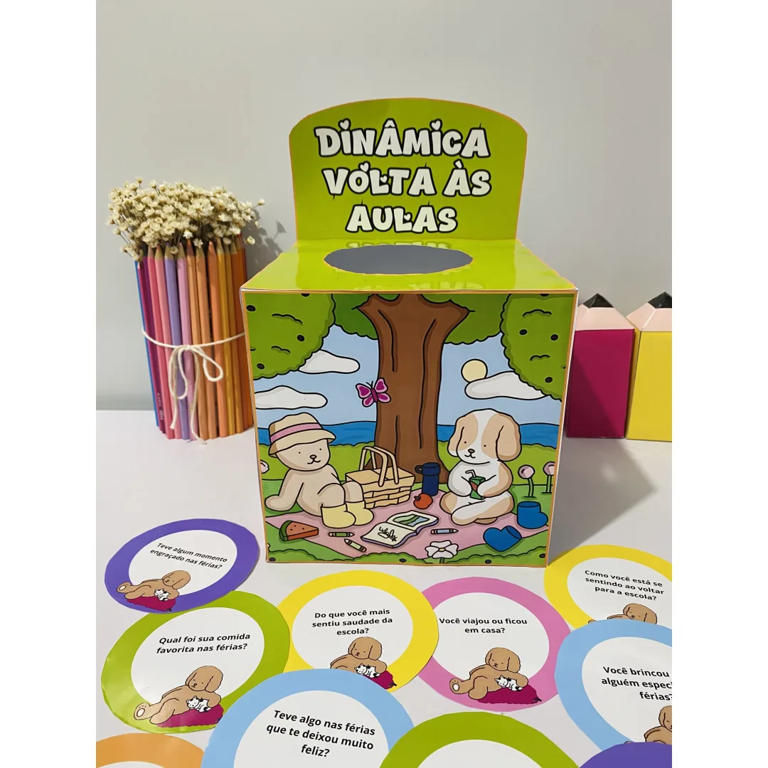 CAIXA PEDAGÓGICA / DINÂMICA DE VOLTA ÀS AULAS: BOBBIE GOODS