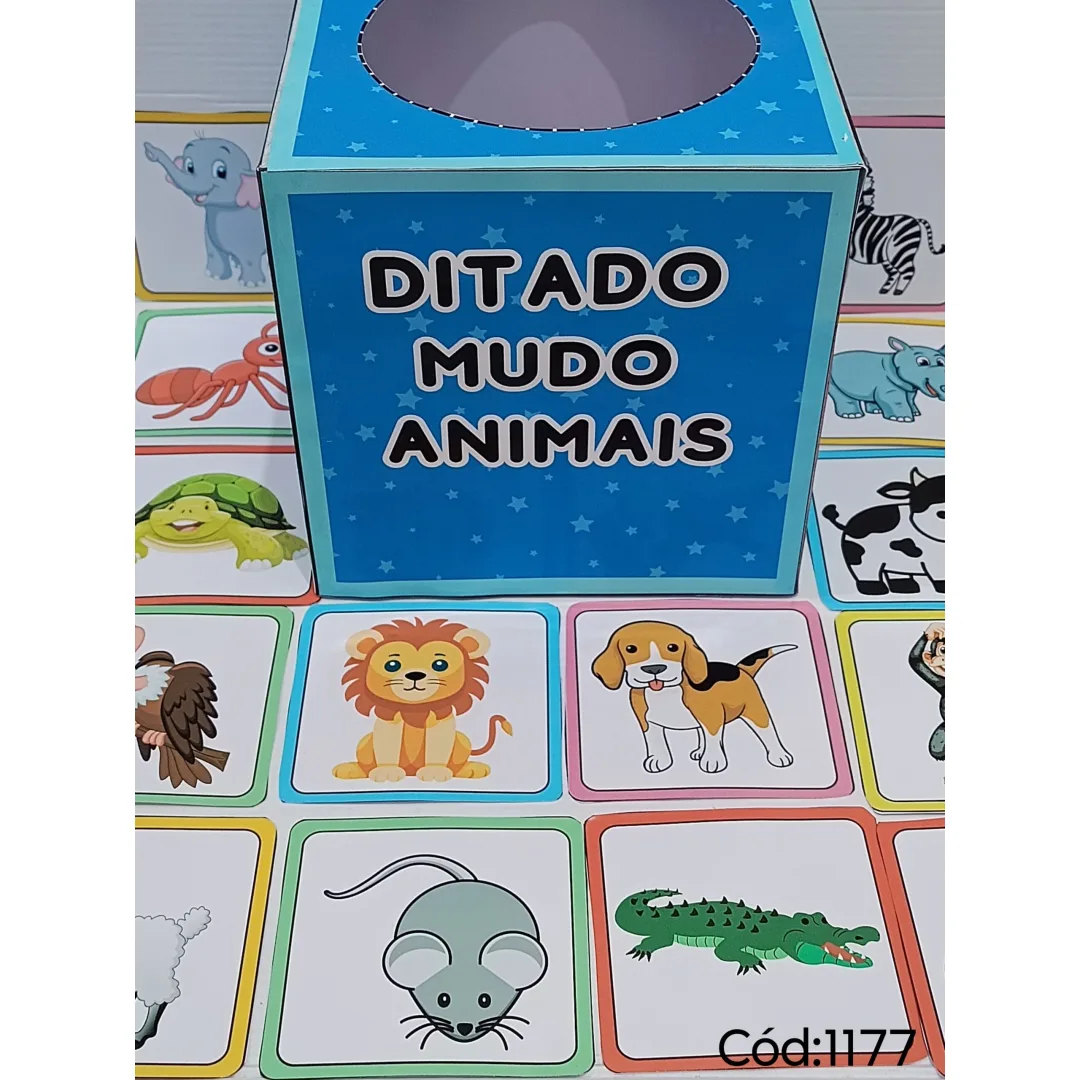CAIXA PEDAGÓGICA: DITADO MUDO DOS ANIMAIS