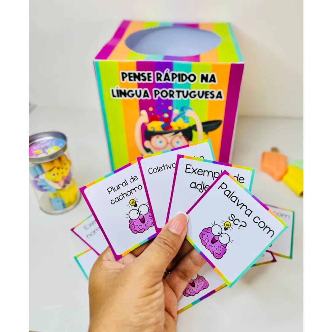 CAIXA PEDAGÓGICA / QUIZ: PENSE RÁPIDO