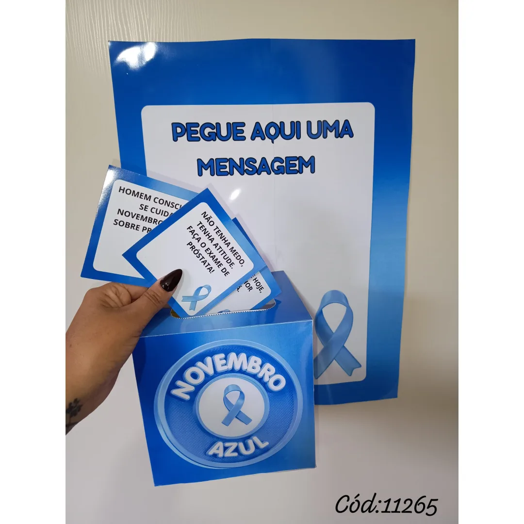 CAIXA.MENSAGENS: NOVEMBRO AZUL