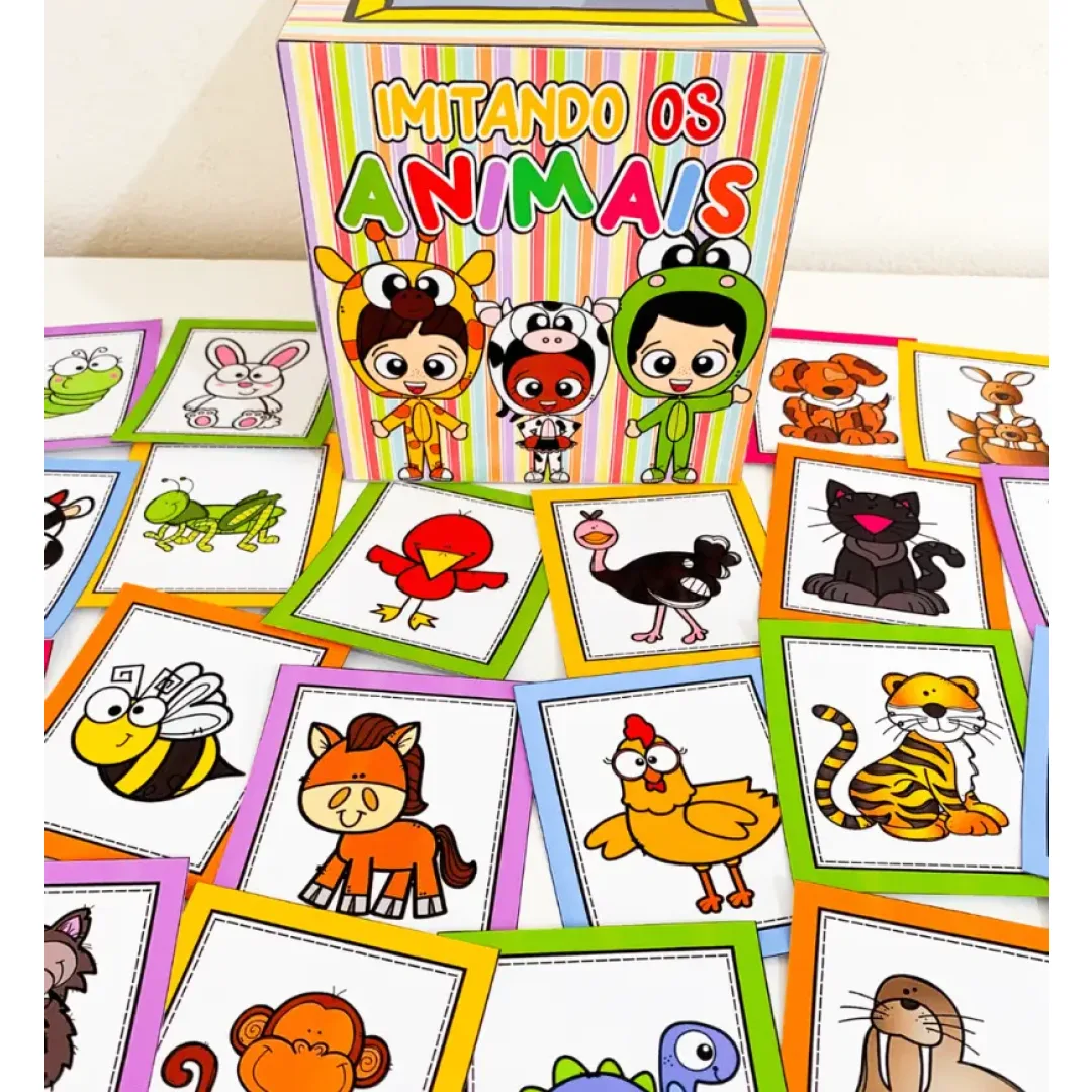 Caixinha Imitando os Animais