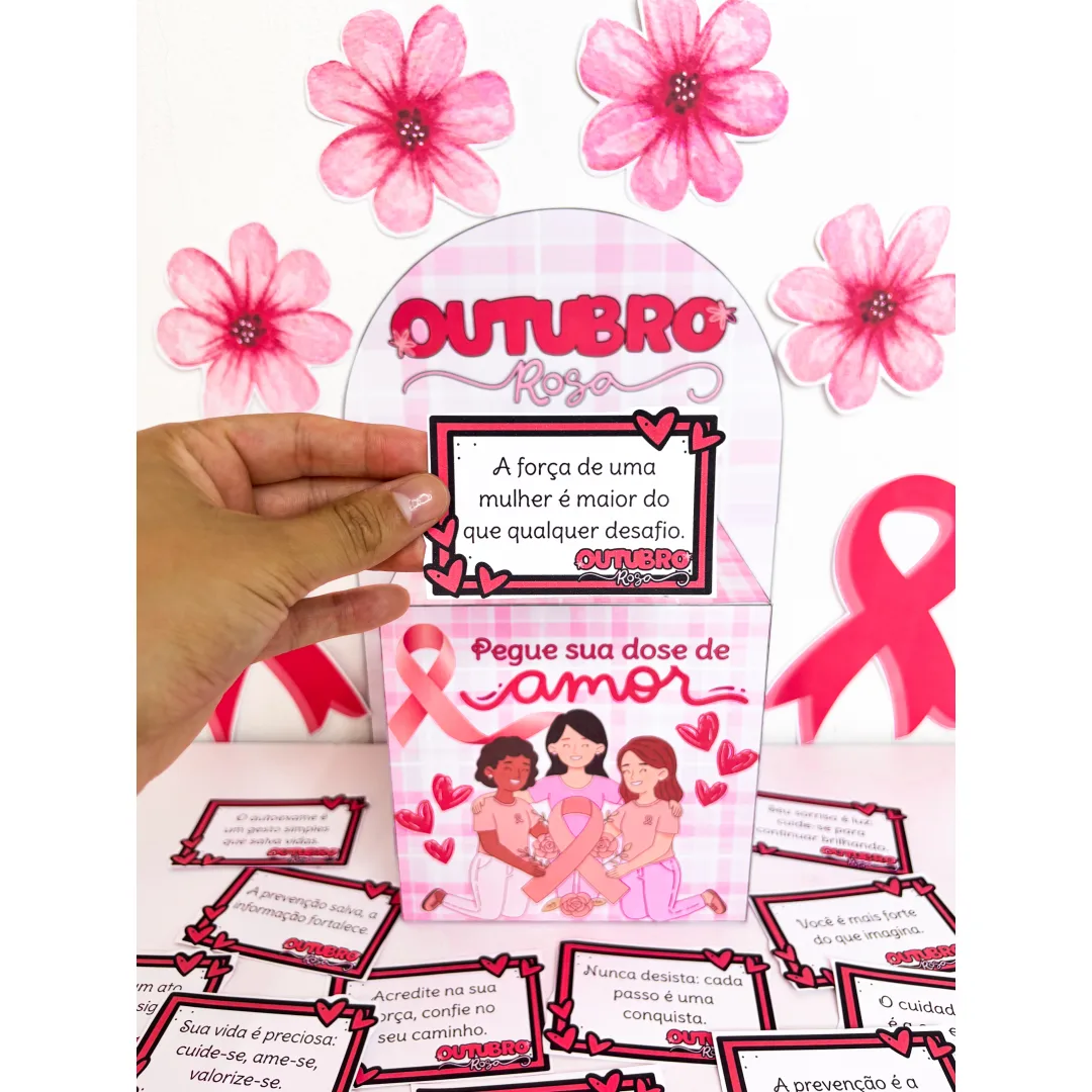 Caixinha Outubro Rosa – Com 36 Mensagens, em pdf