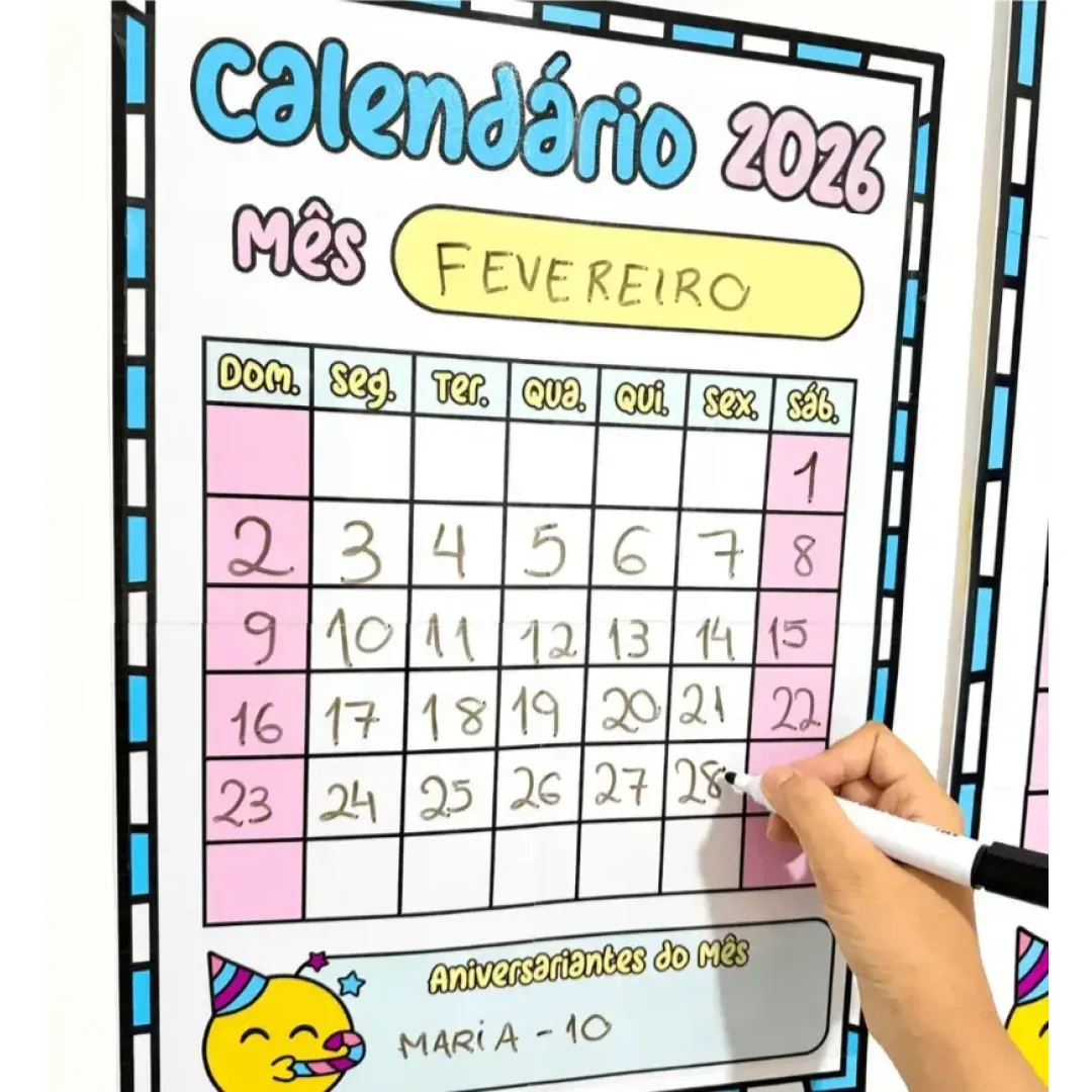 Calendário Coletivo 2026