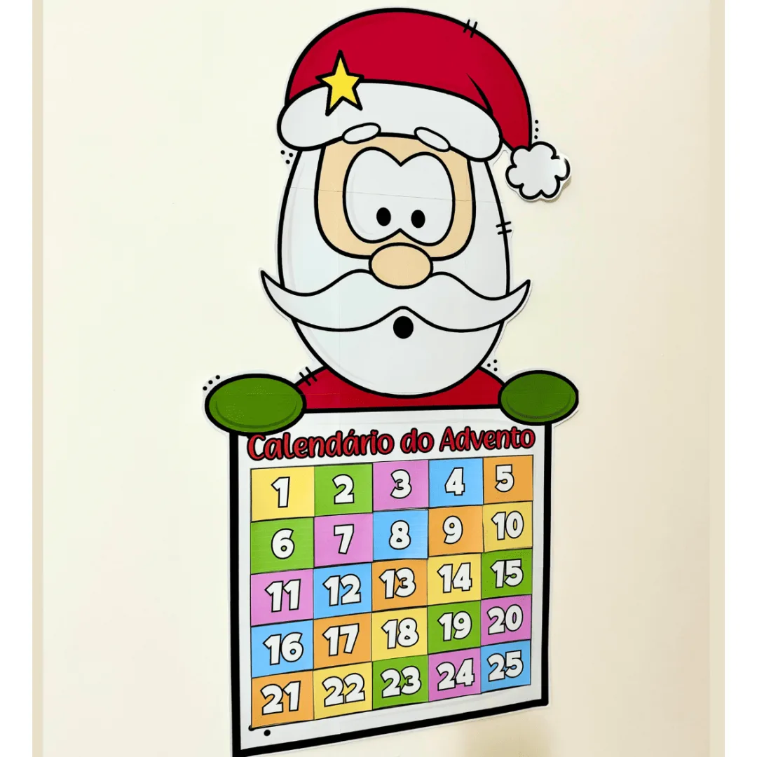 Calendário do Advento Papai Noel