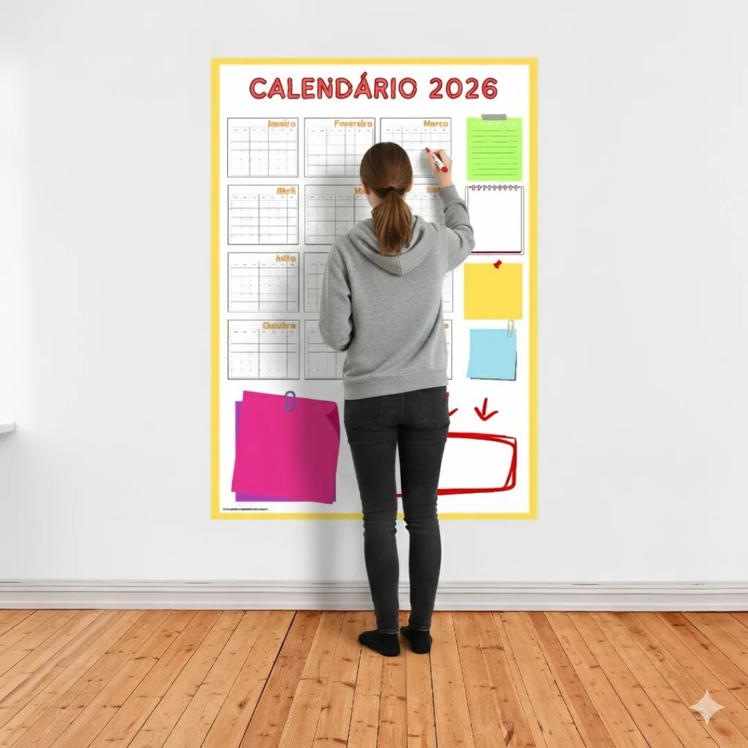 CALENDÁRIO GIGANTE 2026