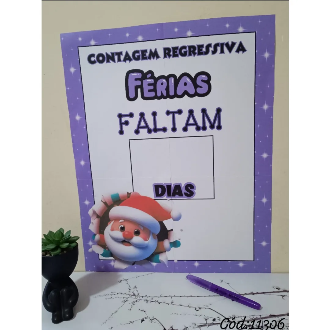 CALENDÁRIO/PAINEL CONTAGEM REGRESSIVA