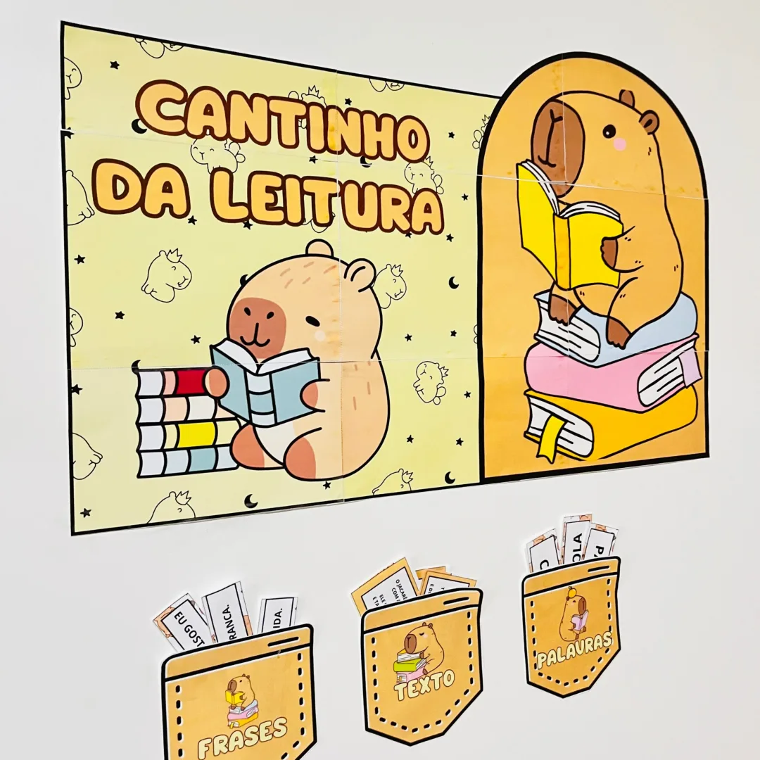 CANTINHO DA LEITURA: CAPIVARA