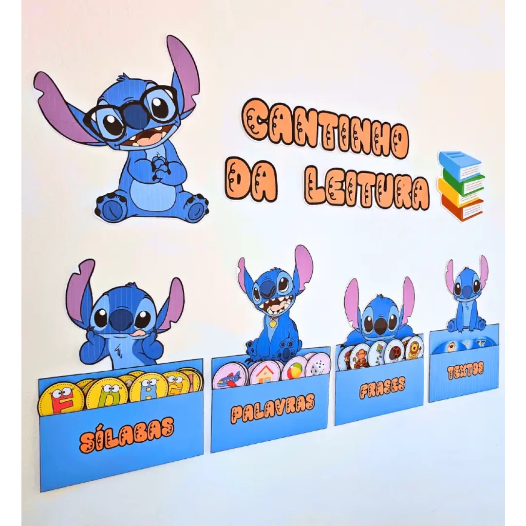 Cantinho da Leitura - Stitch