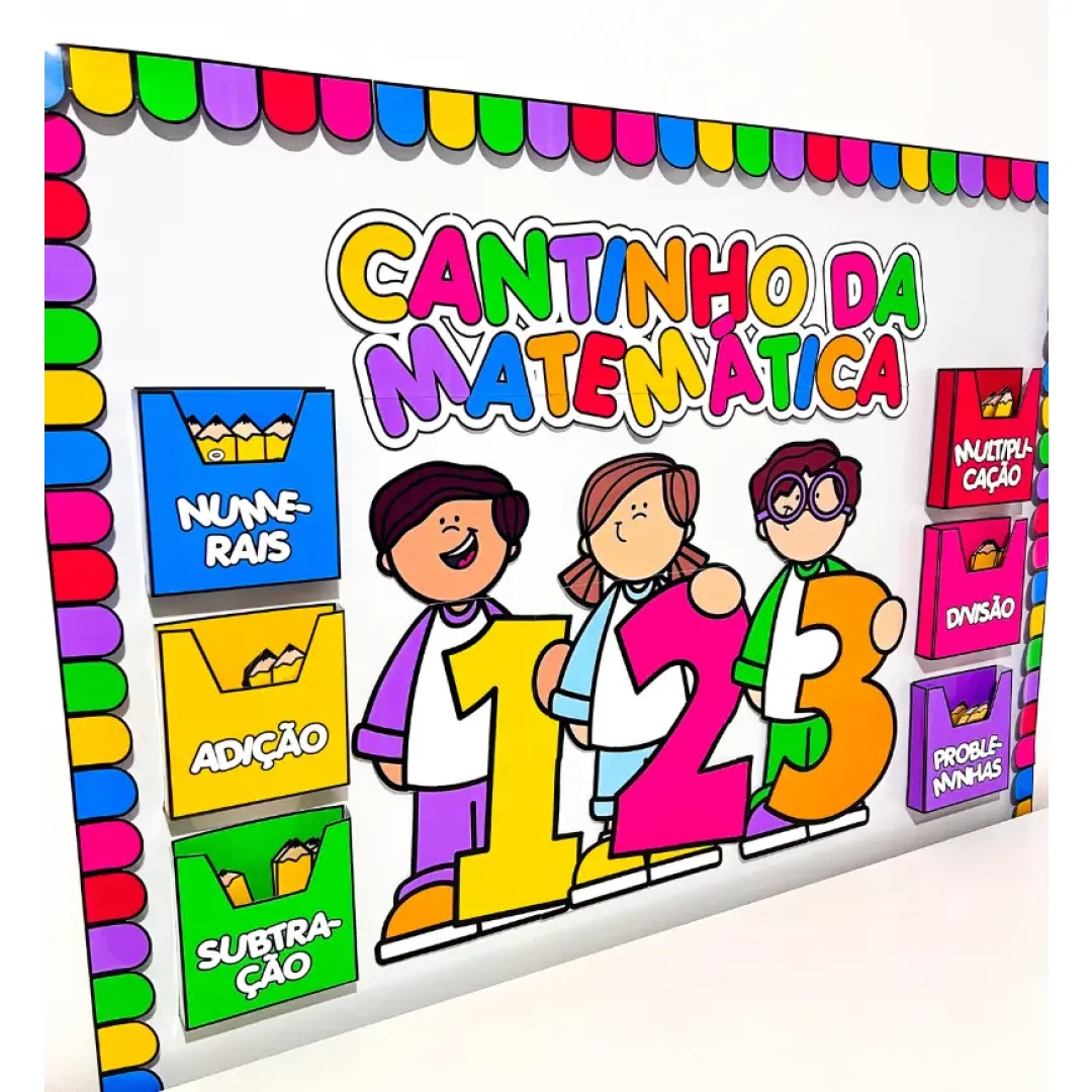 Cantinho da Matemática 123 - PDF para 1º ao 3º Ano