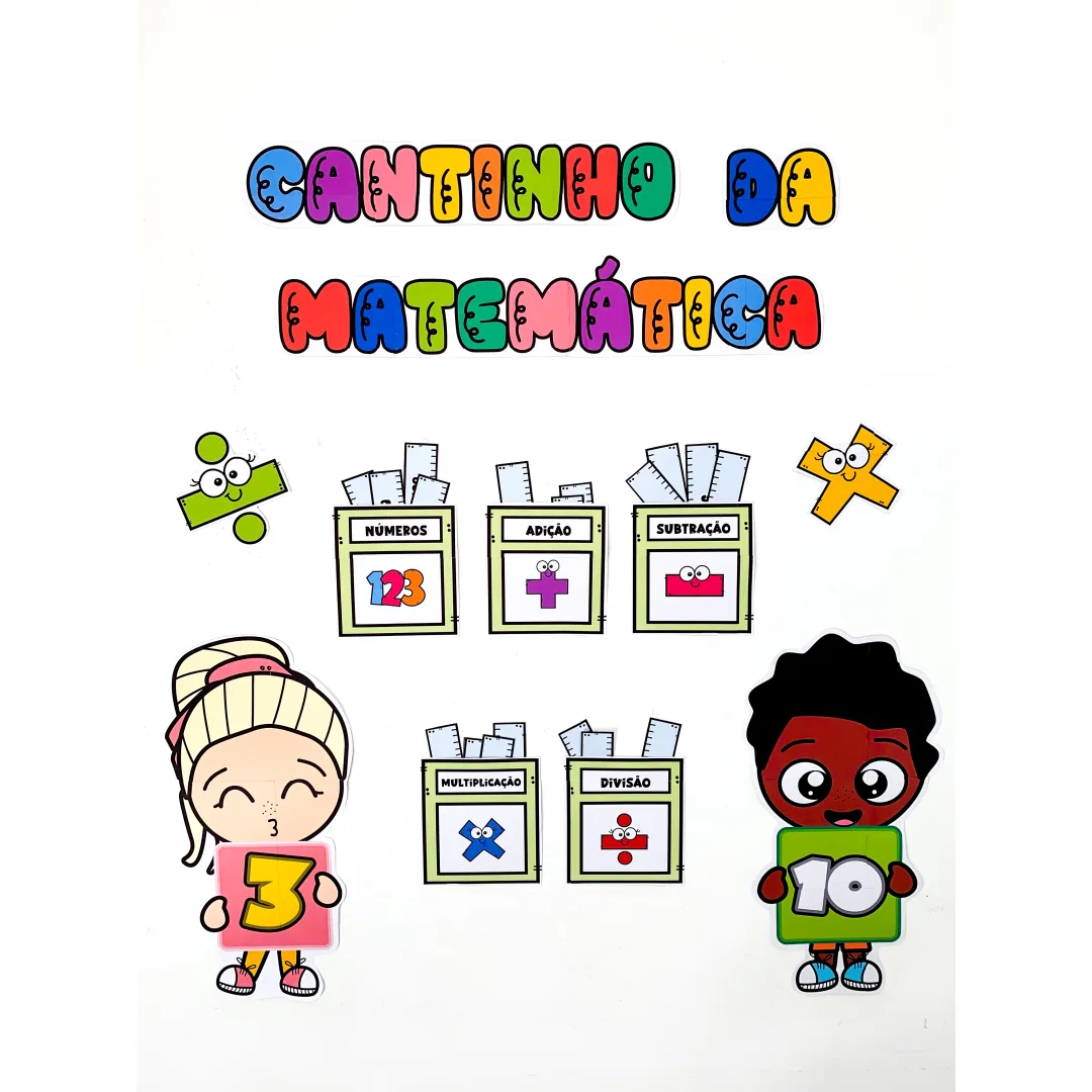 Cantinho da Matemática para Educação Infantil e Anos Iniciais