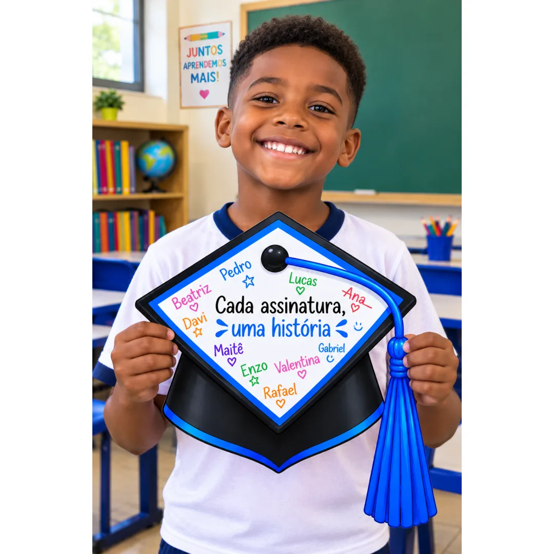 Capelo Formatura Infantil e Escolar em 4 Tamanhos PDF