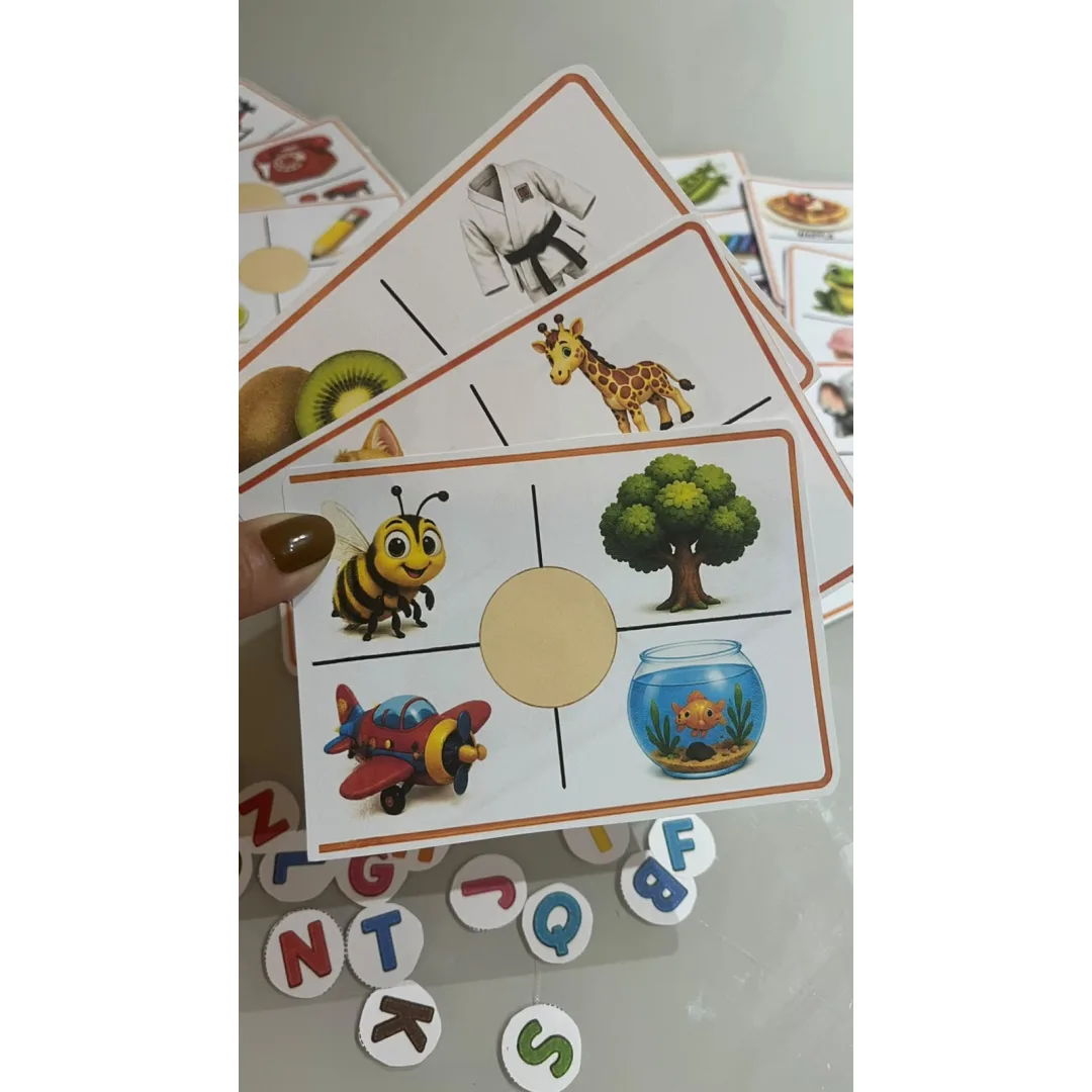 CARDS DO ALFABETO ILUSTRADO
