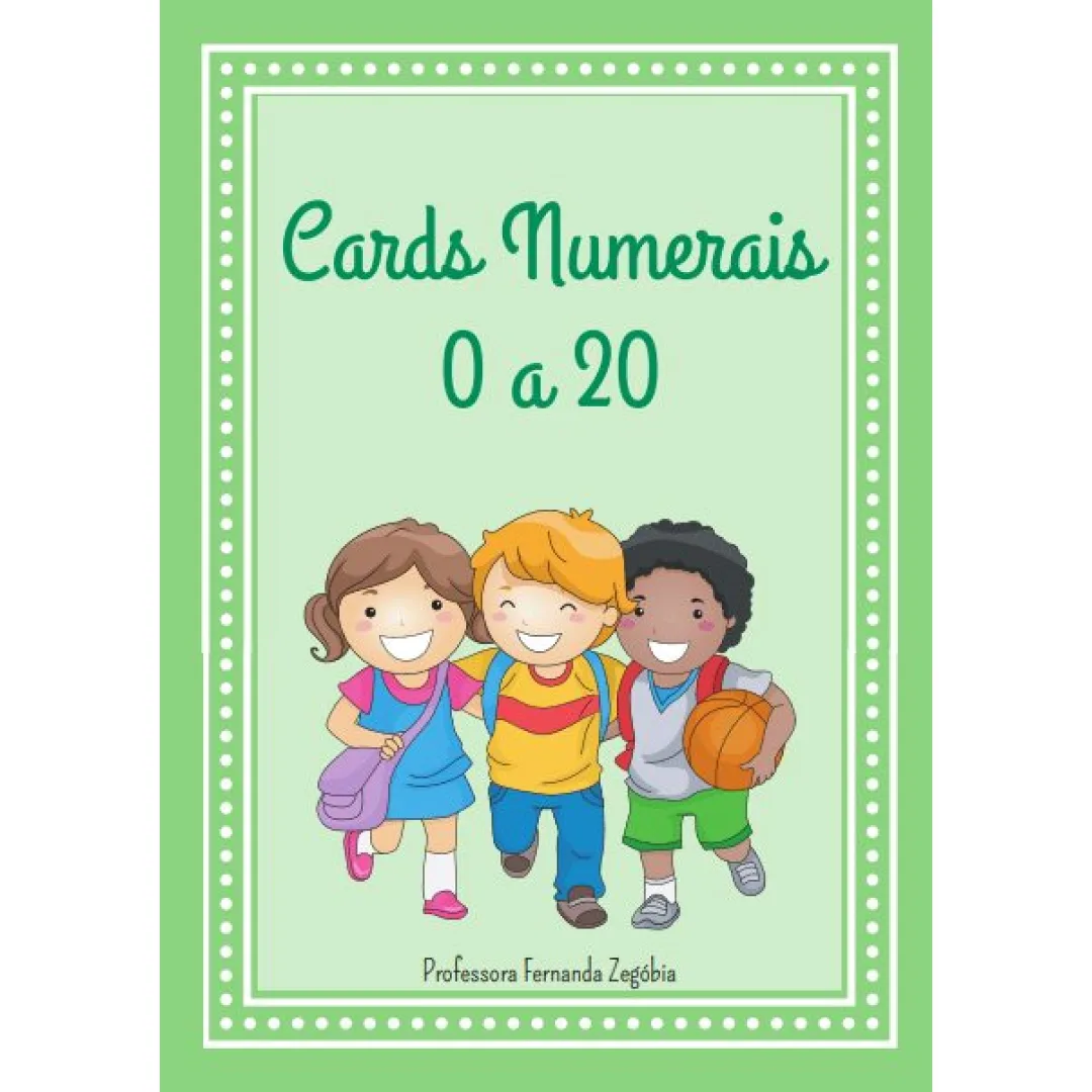 Cards Numerais de 0 a 20