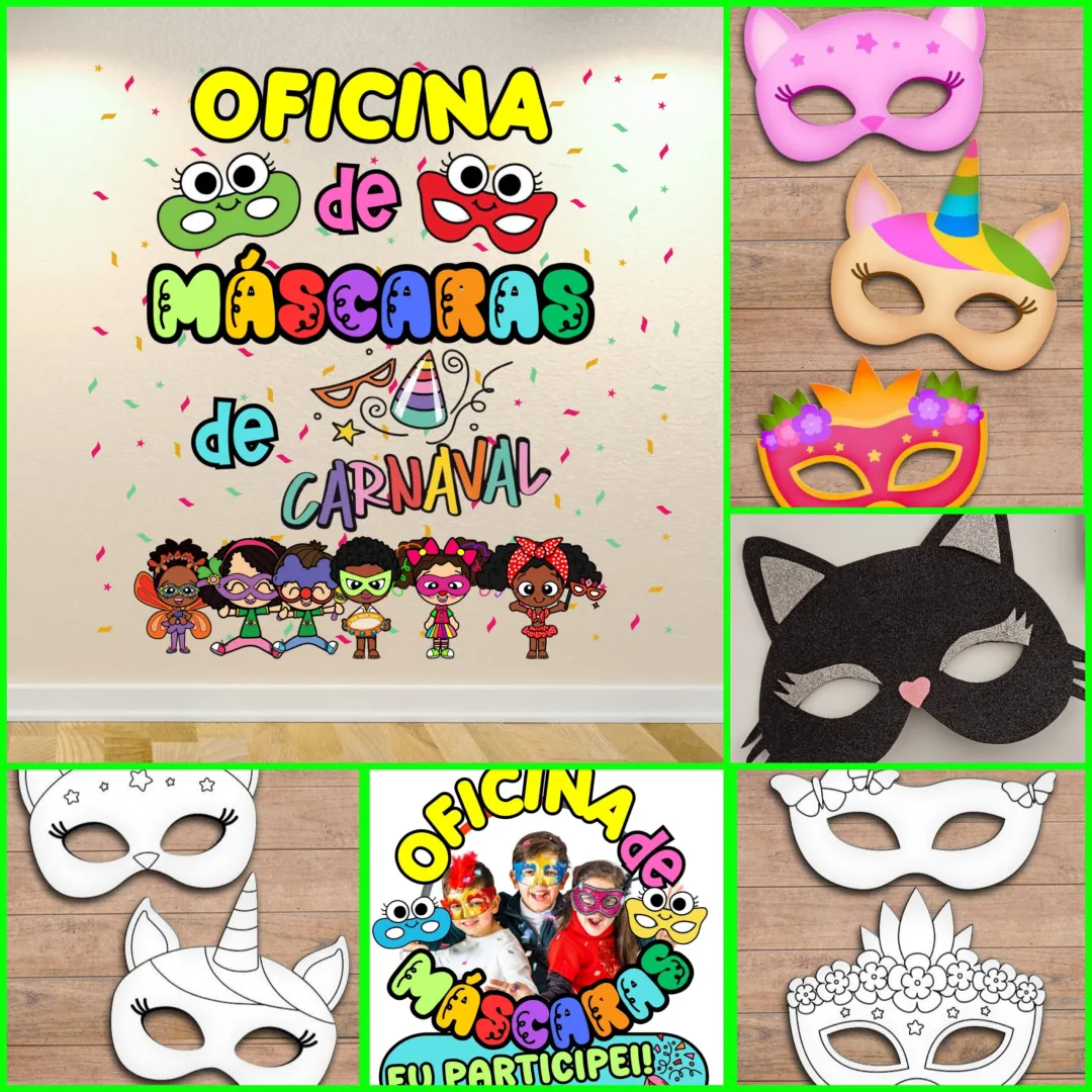 CARNAVAL: OFICINA DE MÁSCARAS