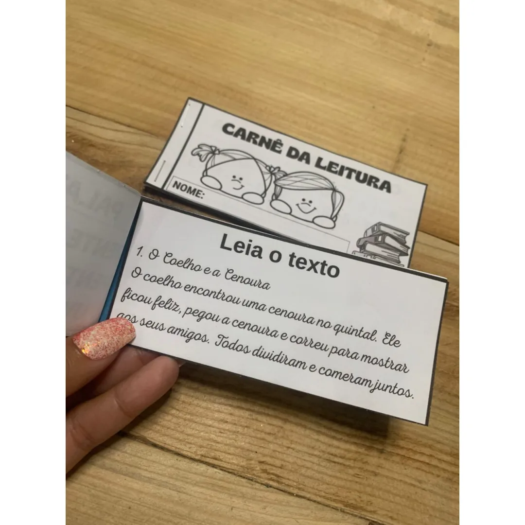 Carne da Leitura — Pronto para Imprimir