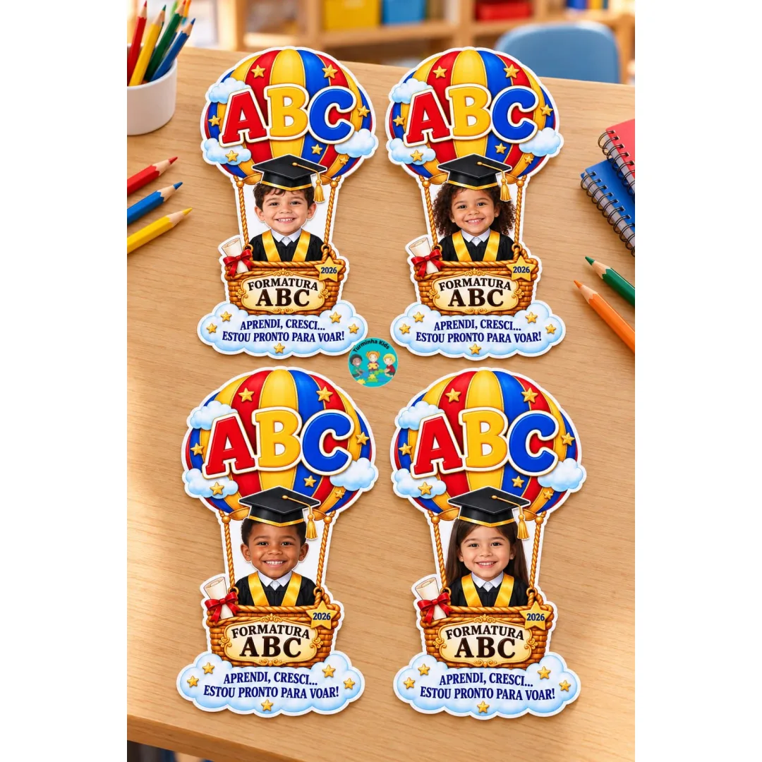 🎓🎈 CARTÃO BALÃO FORMATURA ABC 🎈🎓 💰6,00 “APRENDI, CRESCI… ESTOU PRONTO PARA VOAR!”  UMA LEMBRANÇA CHEIA DE CARINHO P