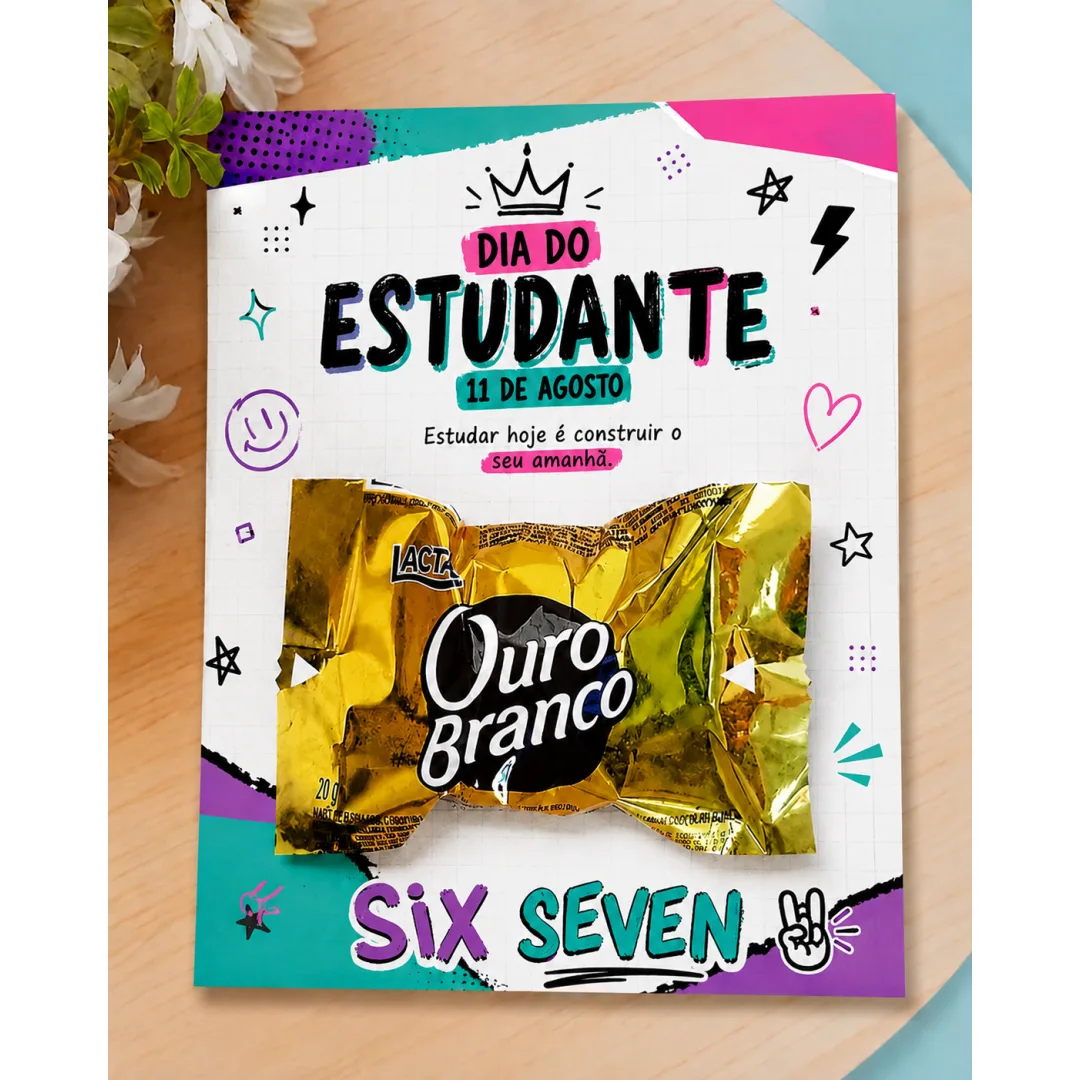 Cartão Dia do Estudante 