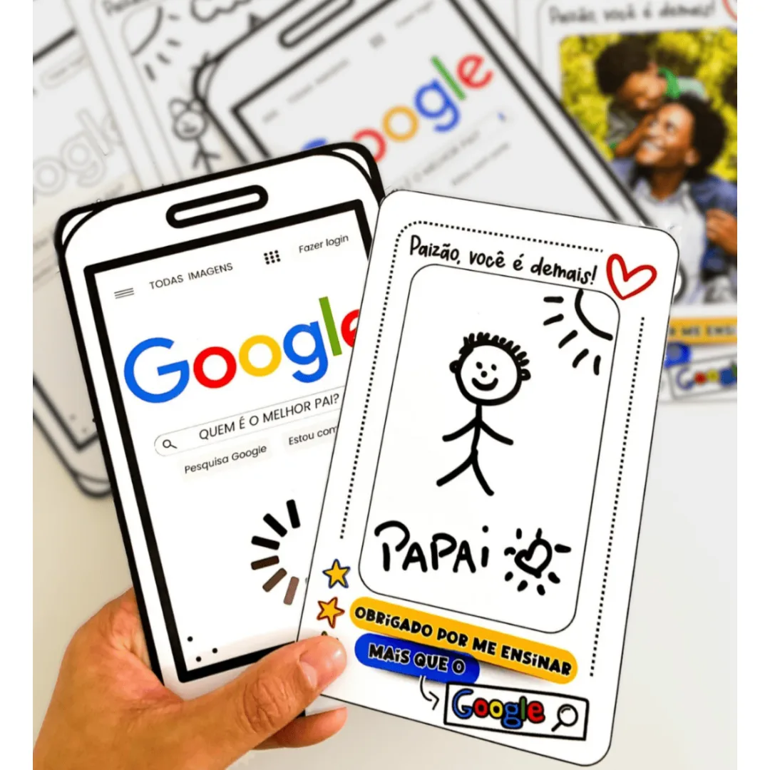 Cartão Dia dos Pais: Google