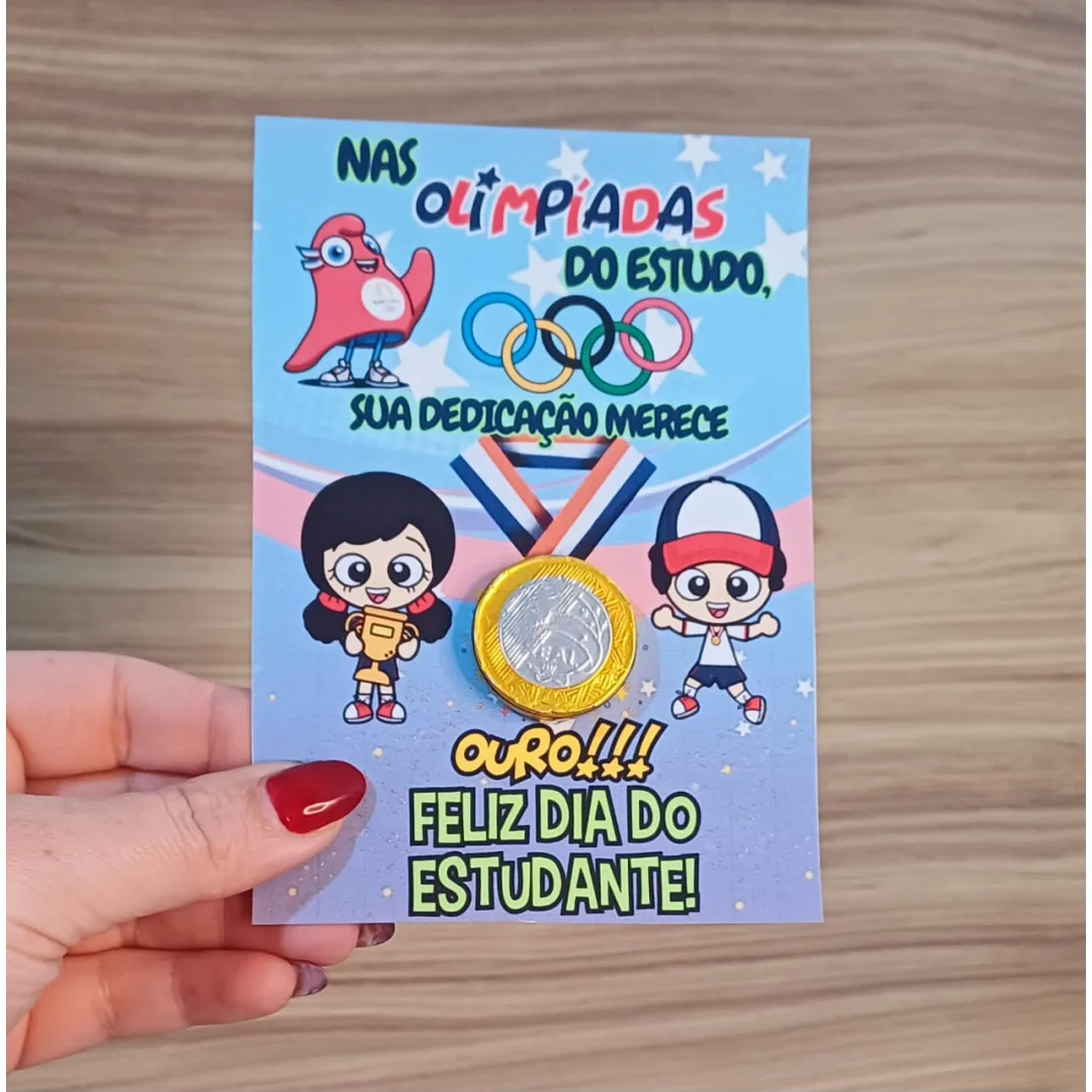 CARTÃO OURO DIA DO ESTUDANTE