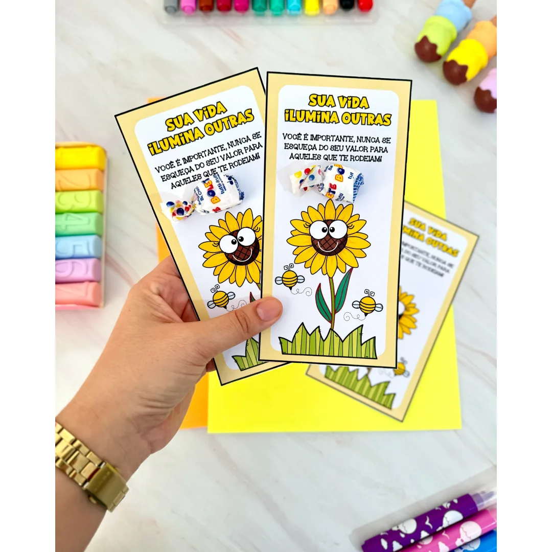 Cartão Setembro Amarelo