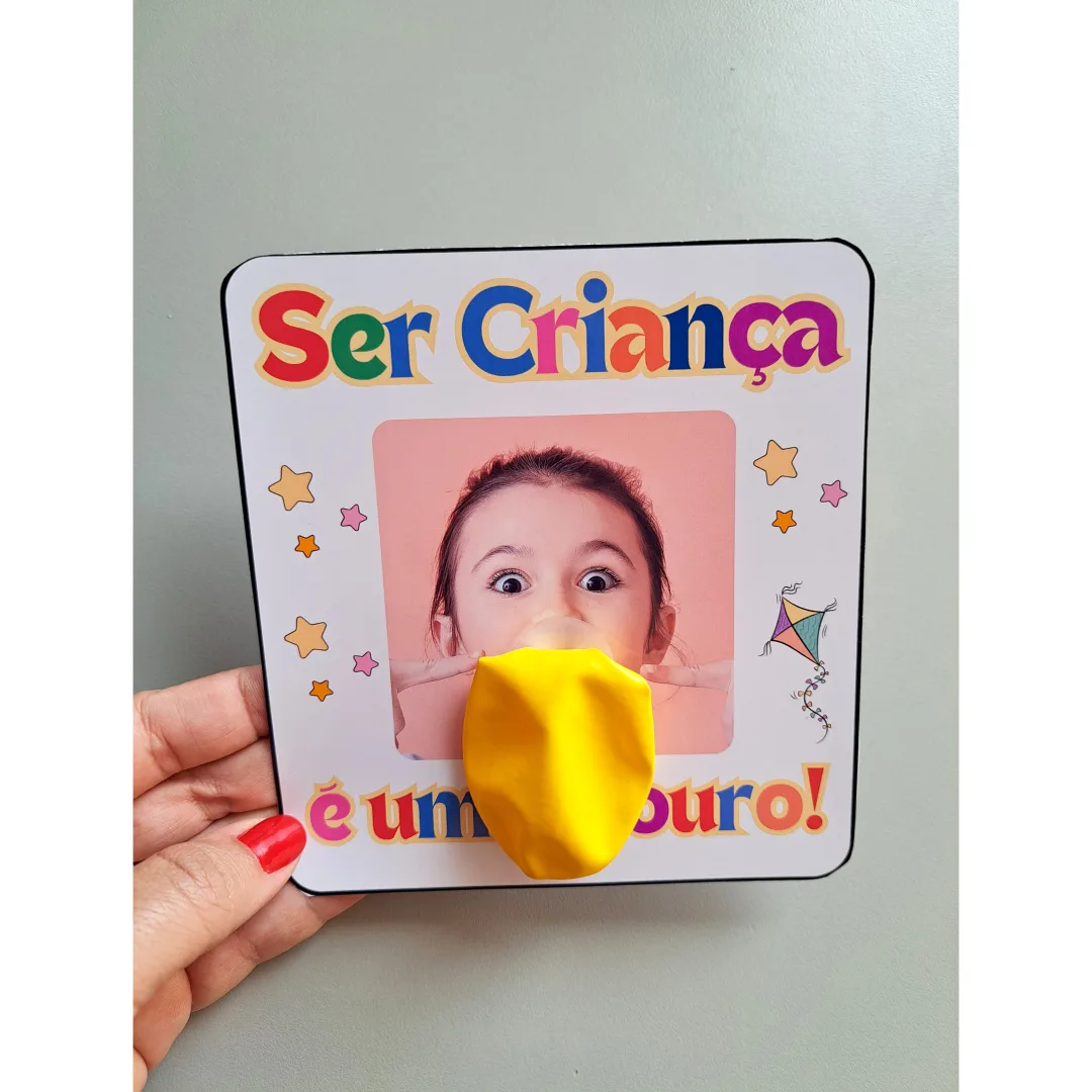 Cartãozinho “Ser Criança é um Estouro!” - PDF