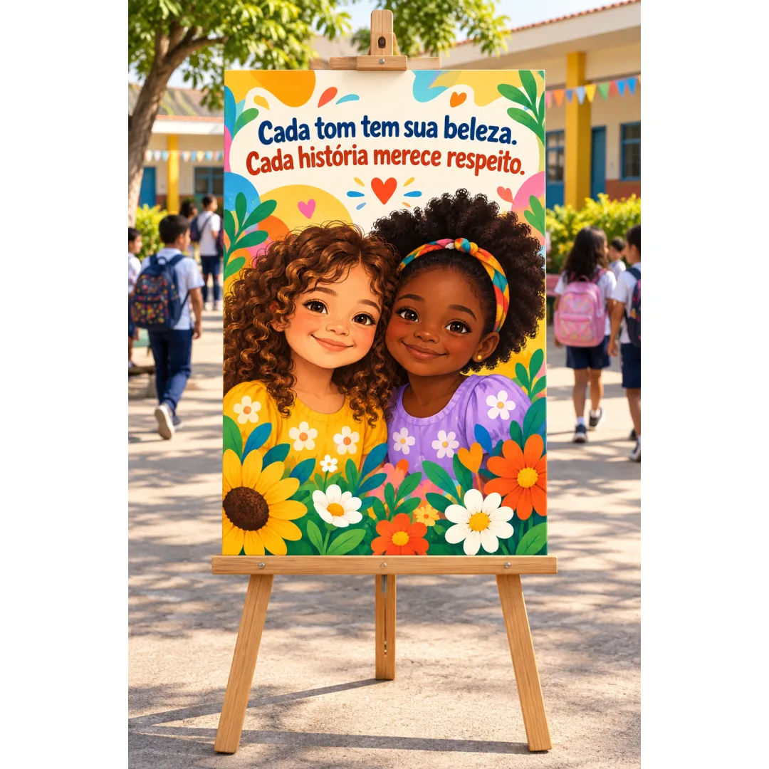 Cartaz Cada Tom Tem Sua Beleza em Pdf