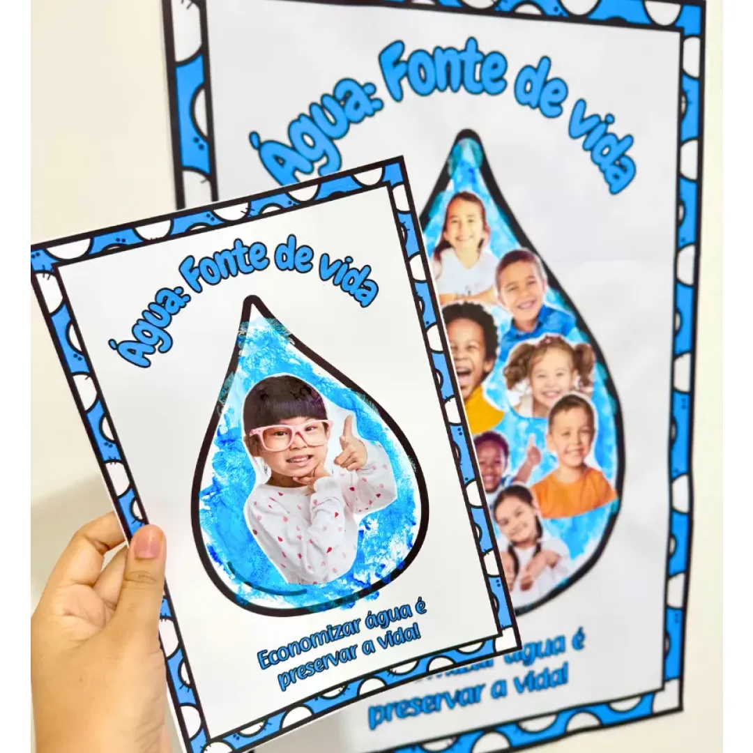 Cartaz Colaborativo Dia da Água