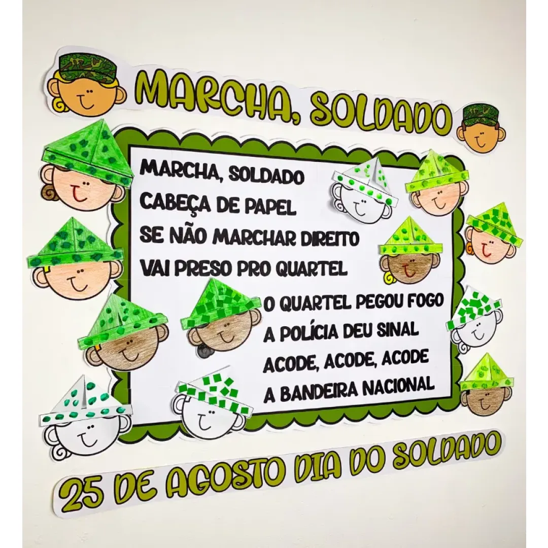 Cartaz Colaborativo Marcha Soldado | Arquivo em PDF