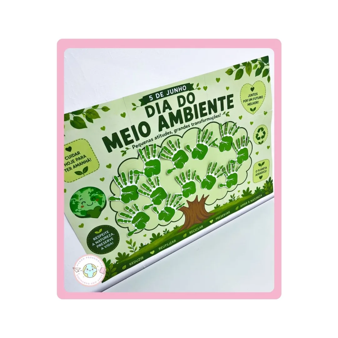 CARTAZ COLABORATIVO MEIO AMBIENTE: ALINHADO À BNCC