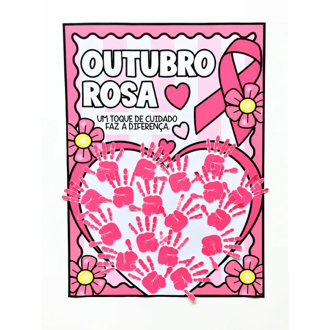 Cartaz Colaborativo Outubro Rosa - PDF