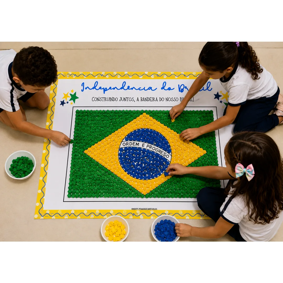 Cartaz Coletivo - Dia da Independência do Brasil - PDF 15 Páginas