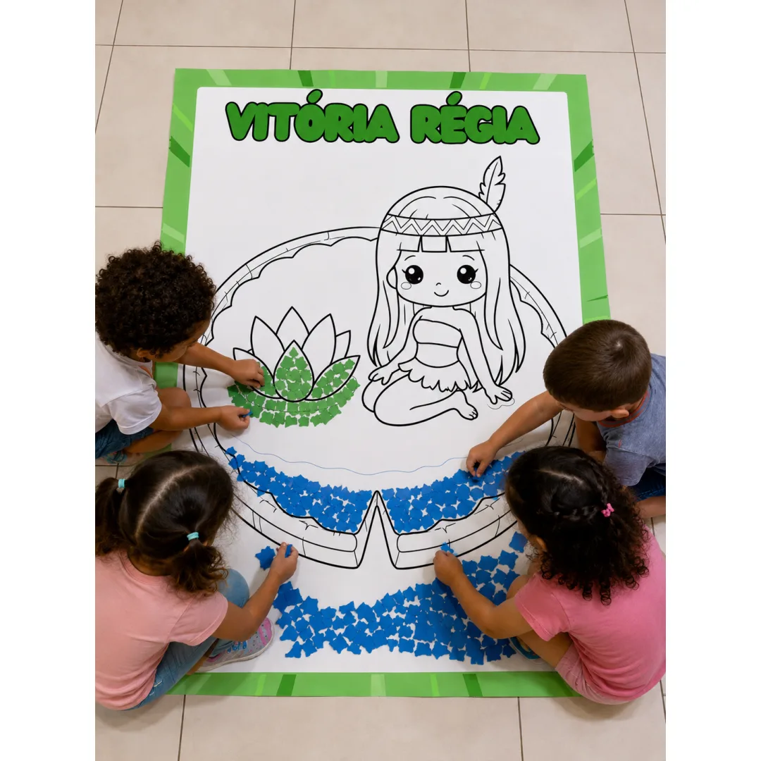 Cartaz Folclore Vitória Régia - PDF - 9 Folhas