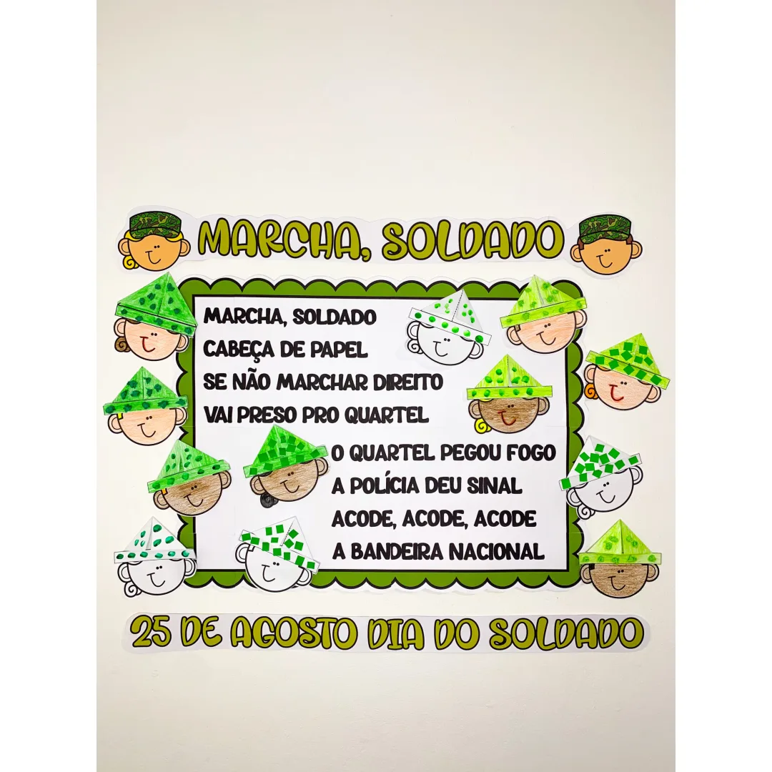 Cartaz Interativo – Marcha Soldado