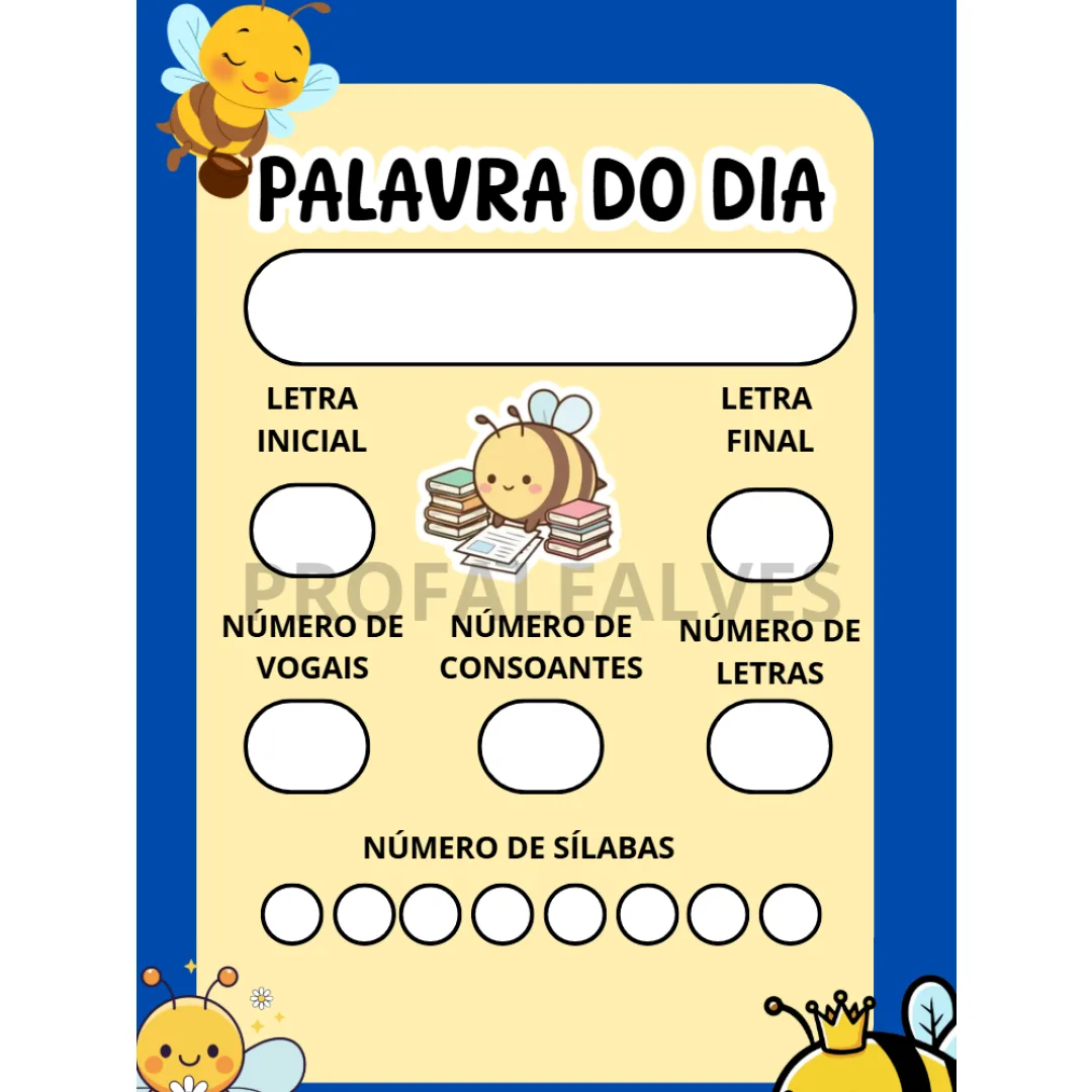 Cartaz Palavra do Dia - PDF