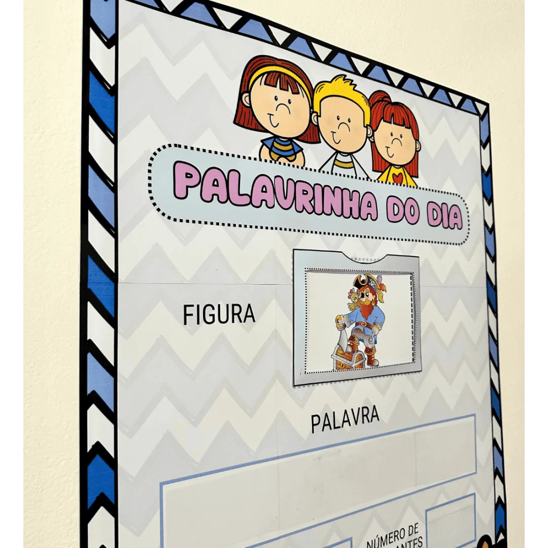 Cartaz Palavrinha do Dia