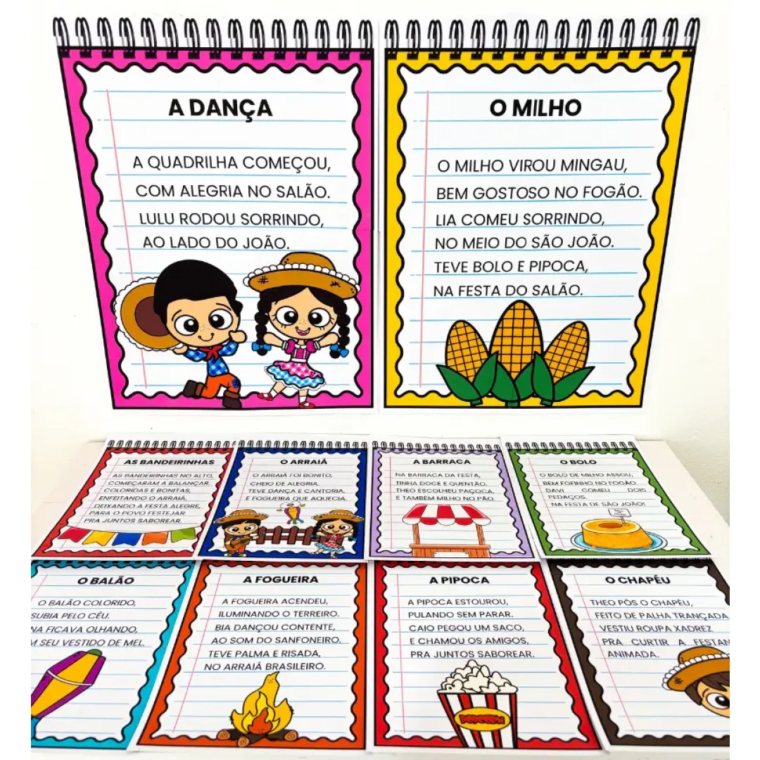 Cartazes - Pequenos Textos Juninos
