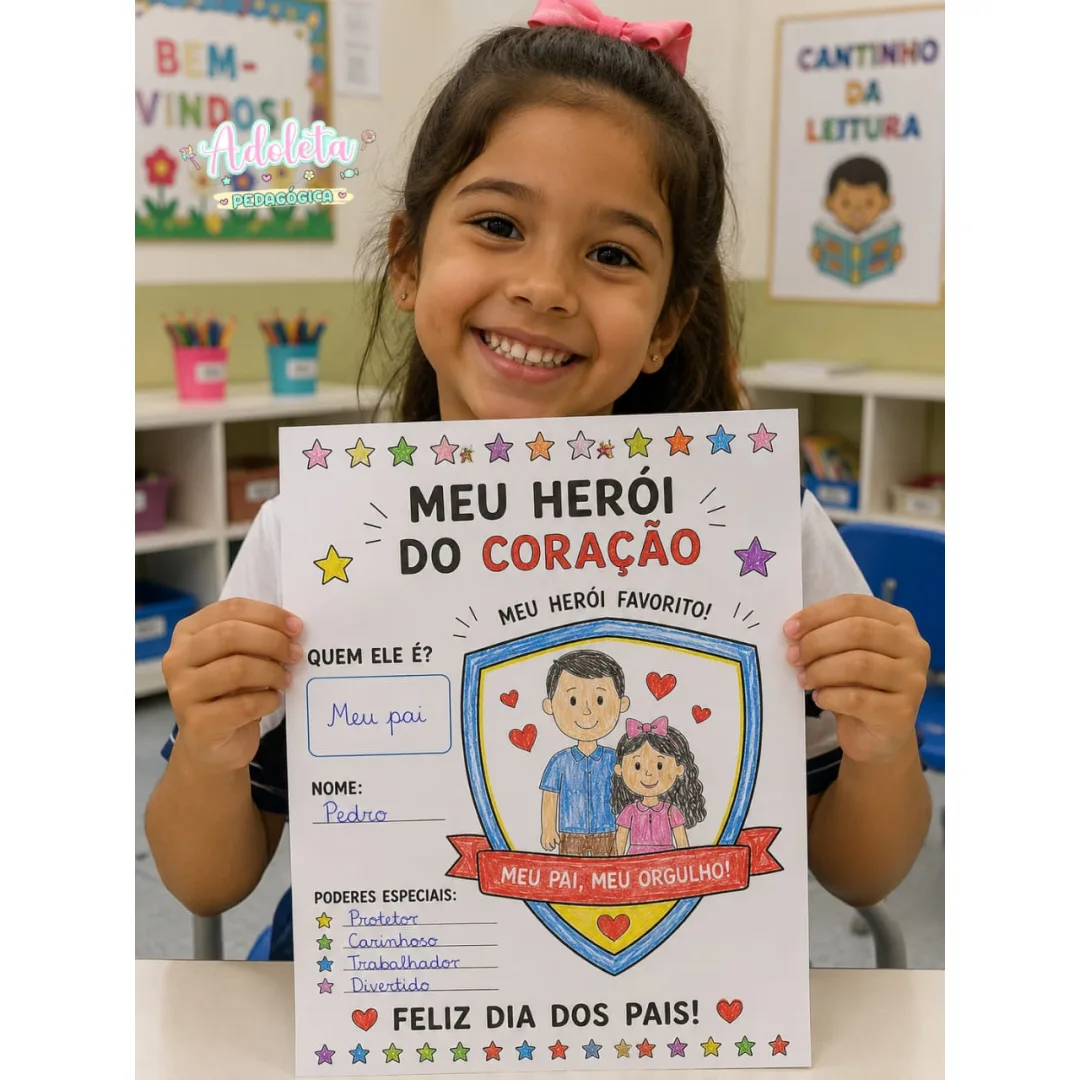 Cartões+Atividades Dia dos Pais
